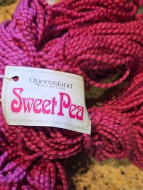 Sweet Pea Pink Hand-Dyed Yarn Skein